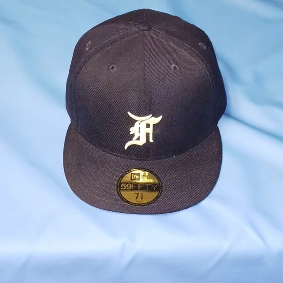 Fear of God New Era Cap 7 5/8 ブラック 黒 フィアオブゴッド ニューエラ 正規品 Fear Of God 7 5⁄8 Yellow White 59Fifty New Era Hat Fitted Cap FOG